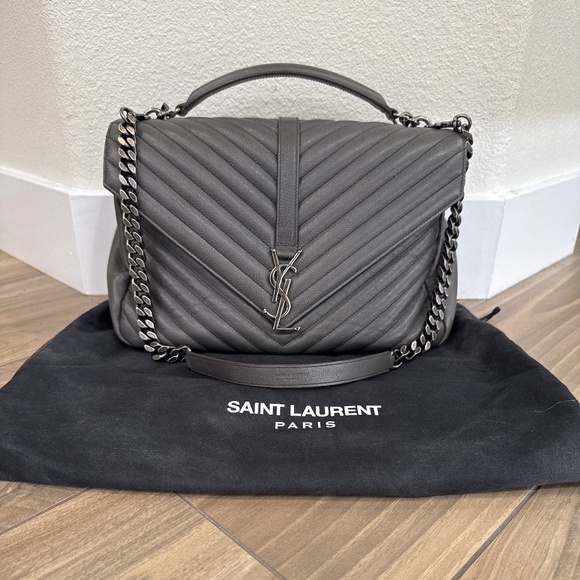 Saint Laurent College Large Flap! - Picture 1 of 11